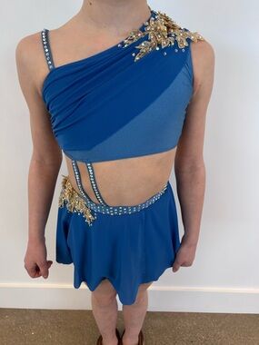 Custom MC blue lyrical costume